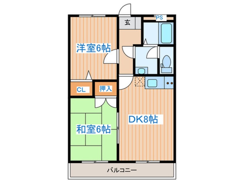 間取図 みのが丘アベニュー