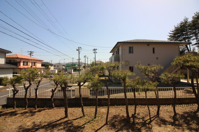 室内からの展望 竹美ハイツ