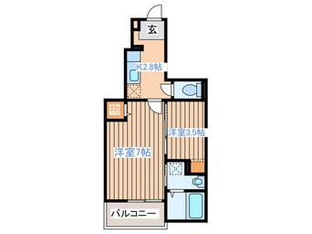 間取図 フォーリストレジデンスⅠ