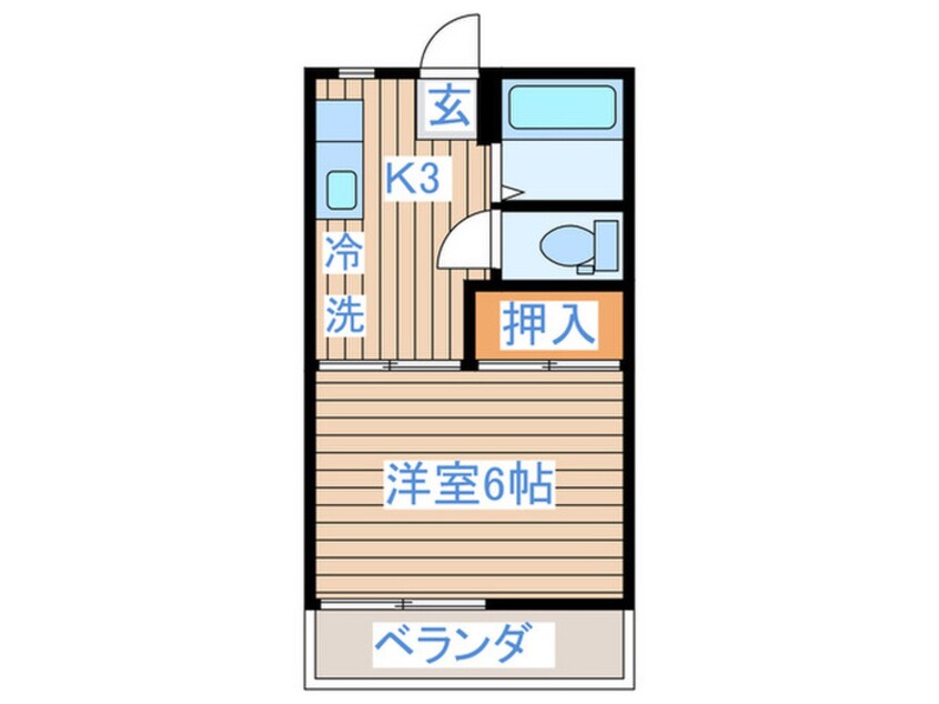 間取図 フォーブル小松島