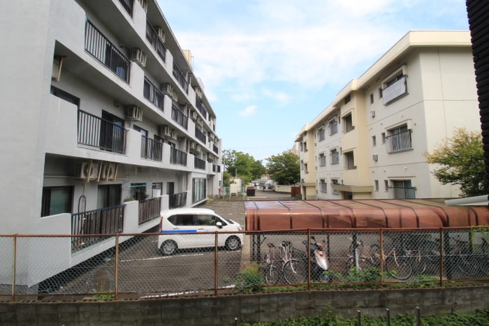 室内からの展望 unリヴィエール高松