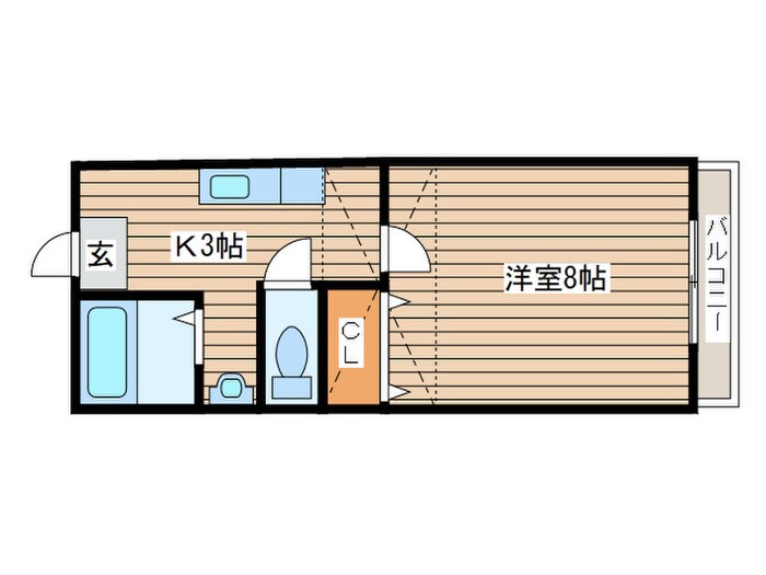 間取り図 ＶＯＸ中倉