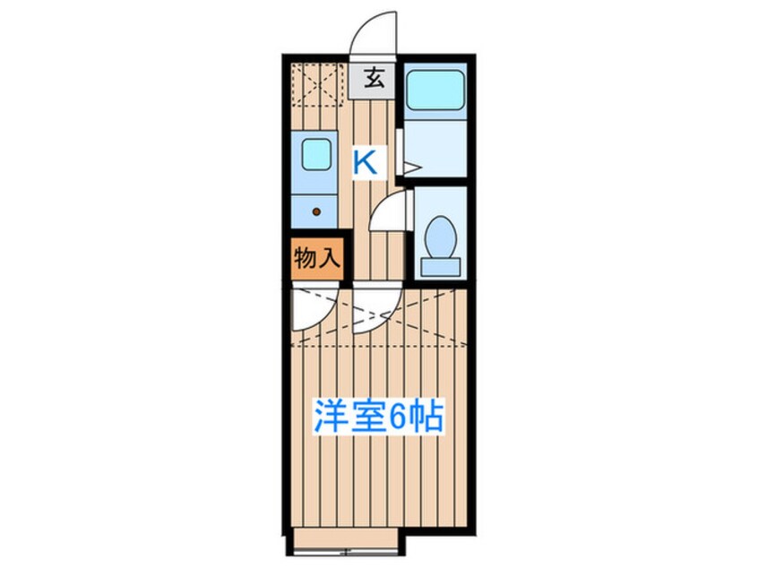 間取図 エクセルシャトー原町