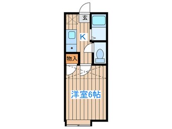 間取図 エクセルシャトー原町