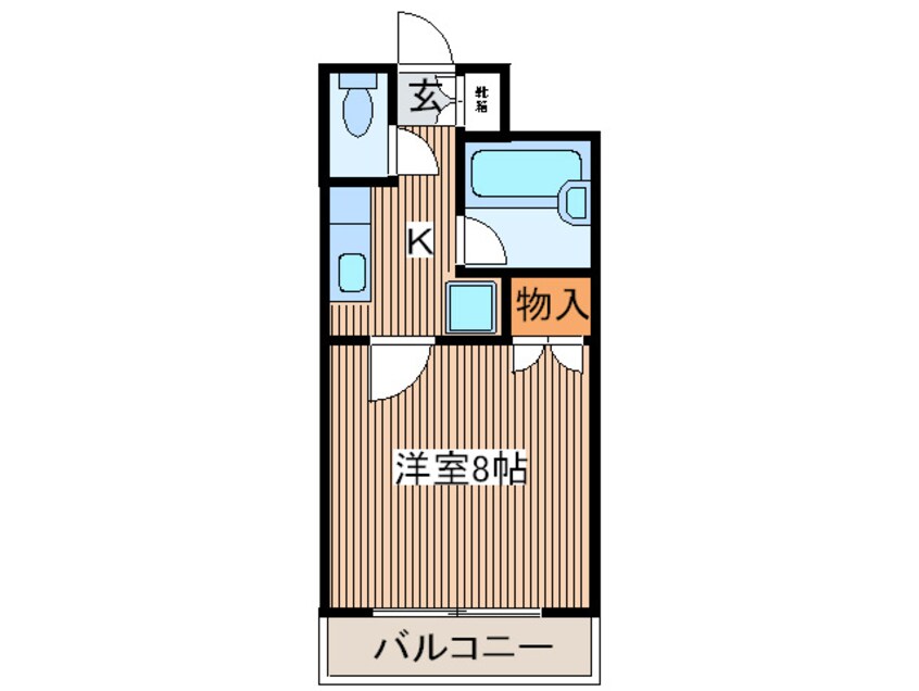 間取図 ベルメゾン台原