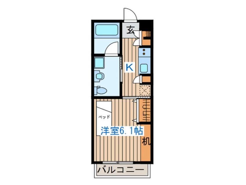 間取図 グレイス貝ヶ森