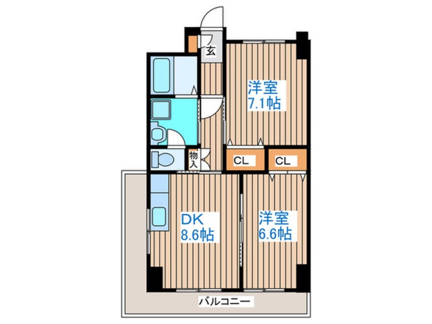 間取図 第４ジーオンビル