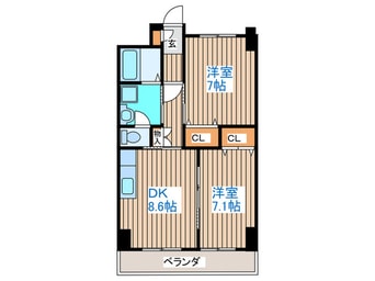 間取図 第４ジーオンビル