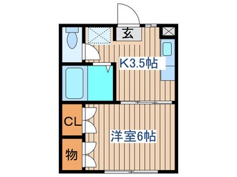 間取図 ＯＫ　ハイム