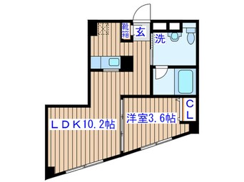 間取図 ユミハウス土樋