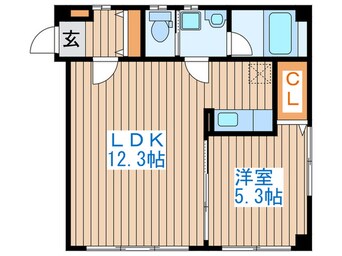 間取図 ユミハウス土樋