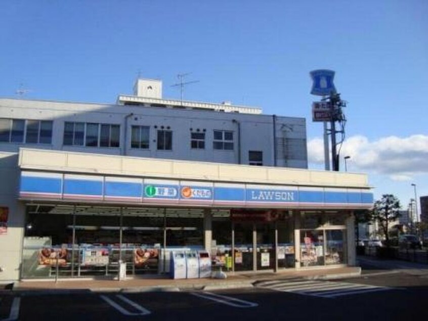 ローソン仙台土樋店(コンビニ)まで77m ユミハウス土樋