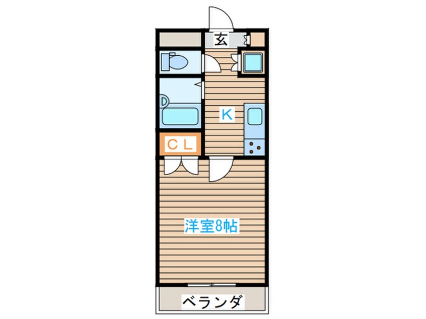 間取図 ハイグレース泉崎