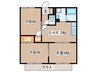 ファミールふじ 3DKの間取り