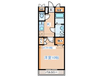 間取図 センチュリー若林