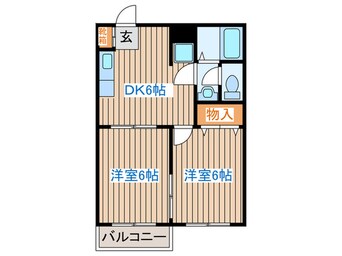 間取図 ブランコートⅡ