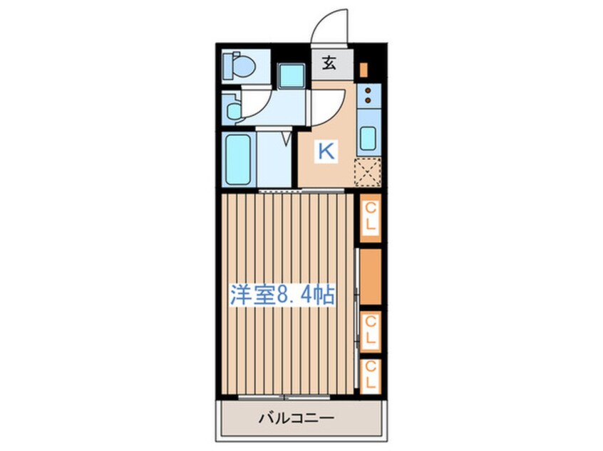 間取図 リオレ南小泉