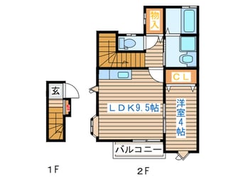 間取図 CREA八木山