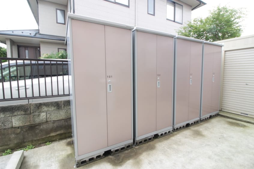 駐輪場 CREA八木山