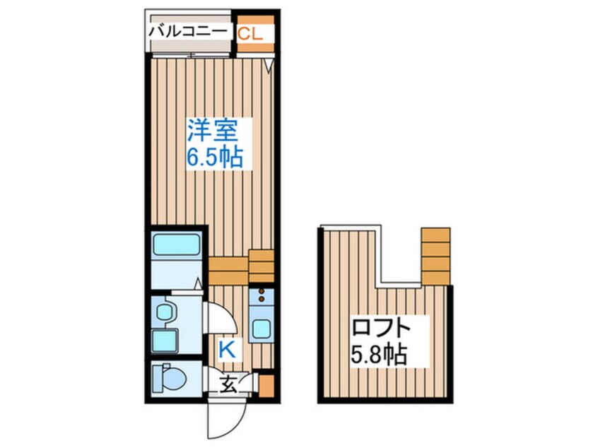 間取図 カサ・コンフォート