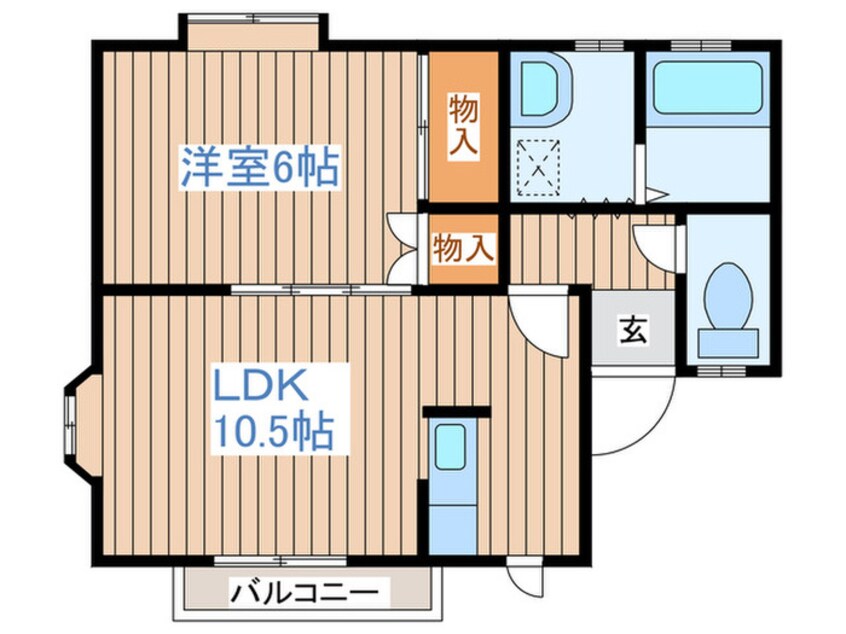 間取図 グランドハイツ南中山