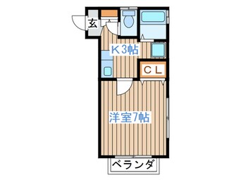 間取図 ブルーランドヒルズ