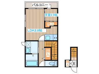 間取図 グランディール国見
