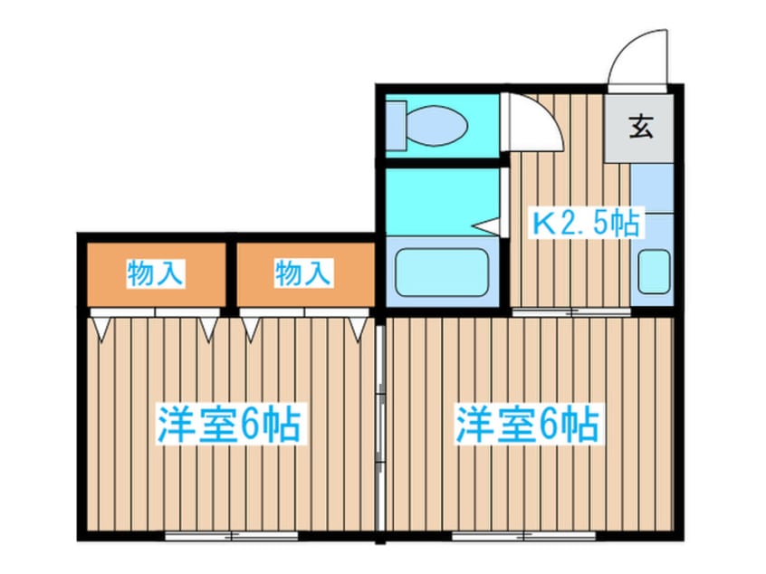 間取図 鈴木コーポ