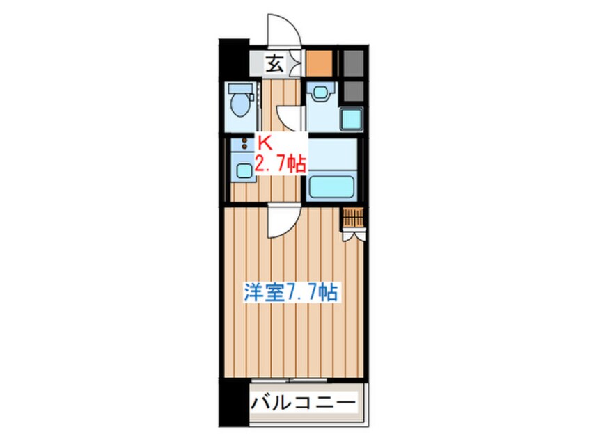 間取図 ラピスラズリ上杉