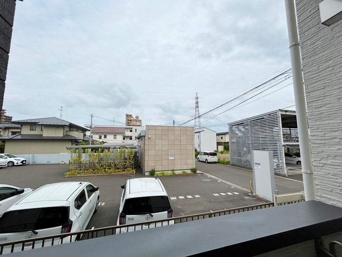 室内からの展望 ハーモニーテラス志波町Ⅱ