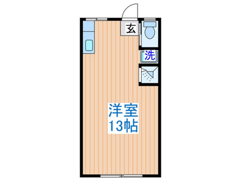 間取図 石名荘