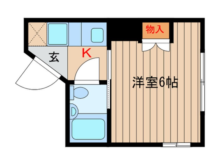 間取図 ハイツ　カルチエラタン