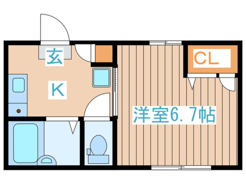 間取図 メゾン後藤