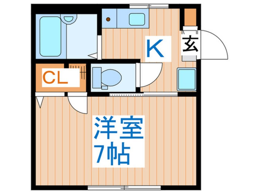 間取図 メゾン後藤