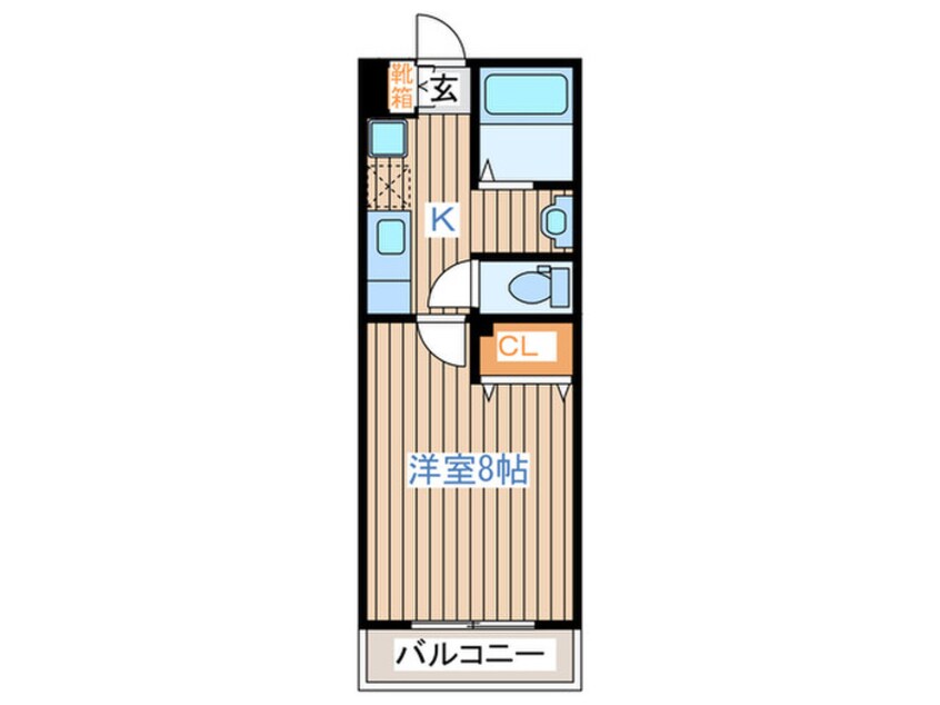 間取図 ソレイユパルク14番館