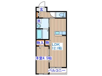 間取図 クレストⅡ