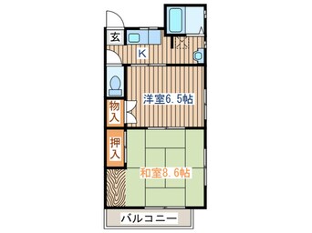 間取図 ファミリーマンション泉中央