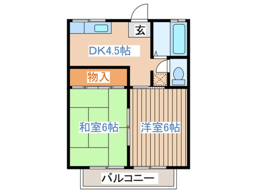 間取図 コ－ポアンデルセンⅠ