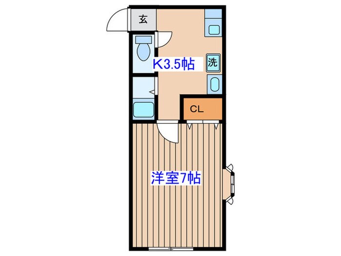 間取り図 Ｈｉコ－ポ２