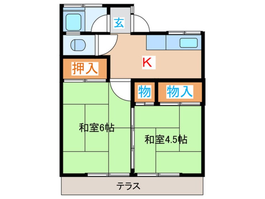 間取図 第二佐藤アパート