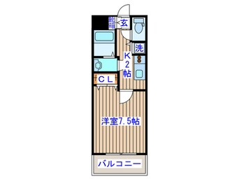 間取図 ＡＸＩＡ　ｋｉｍａｃｈｉ