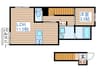 terrace長町南 1LDKの間取り