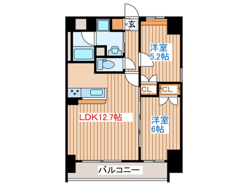 間取図 セレブアロース長町