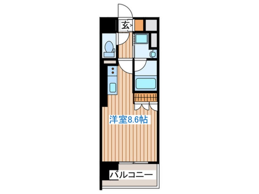間取図 セレブアロース長町