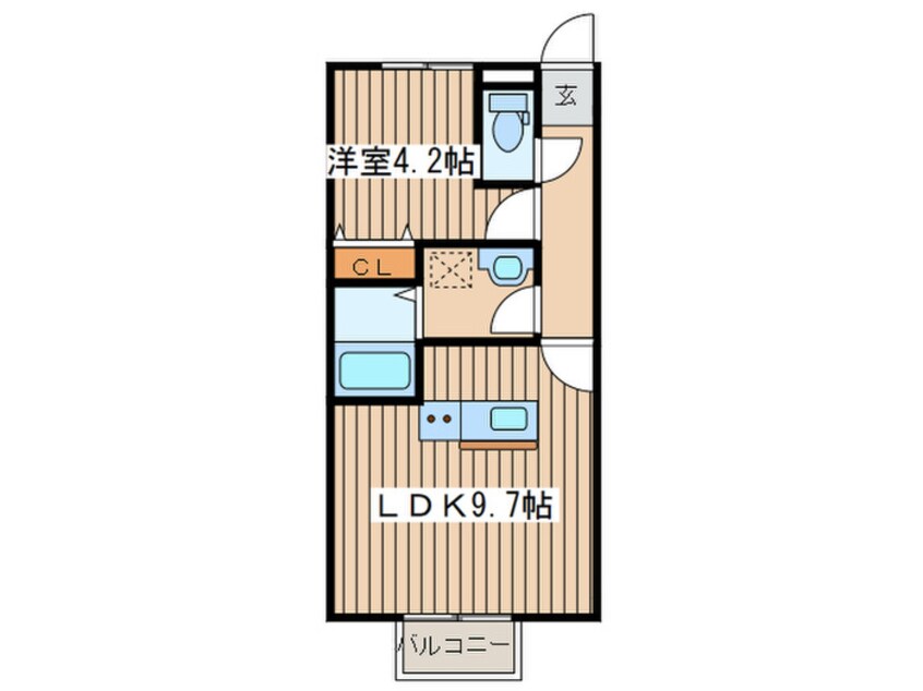 間取図 アスコット中野栄駅前