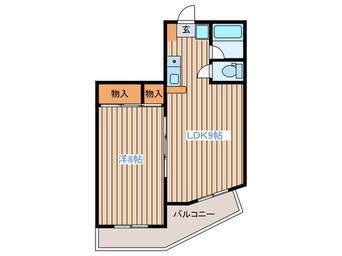 間取図 宮千代アヴェニュ－