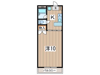 間取図 宮千代アヴェニュ－