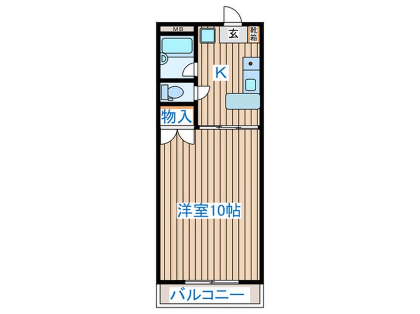 間取図 宮千代アヴェニュ－