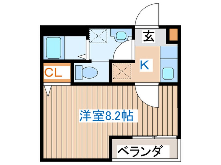 間取図 カハラ五輪