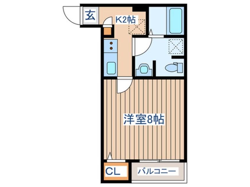 間取図 カハラ五輪